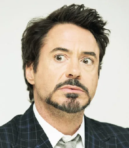 Стікер Robert Downey Jr. 😯