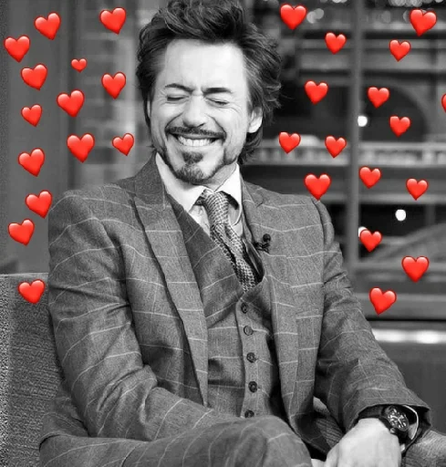 Robert Downey Jr. emoji ❤