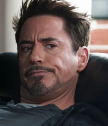 Robert Downey Jr. sticker 😒
