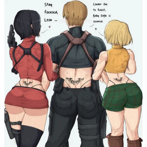 Стикер Resident evil 4 memes 🍑
