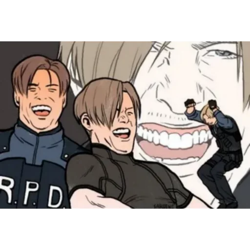 Стикер Resident evil 4 memes 🤣
