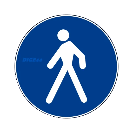 Telegram Sticker «ROAD SIGNS» 🚶