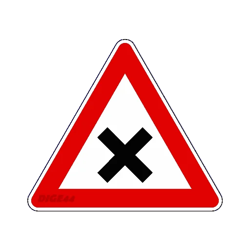 ROAD SIGNS  sticker ❌
