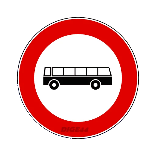 ROAD SIGNS stiker 🚌