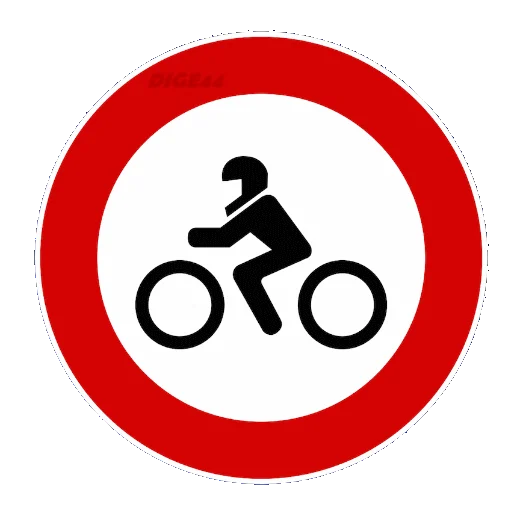 ROAD SIGNS stiker 🏍