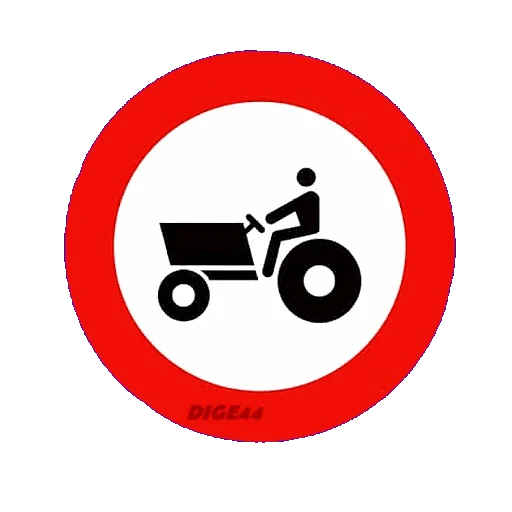 Telegram stiker «ROAD SIGNS» 🚜