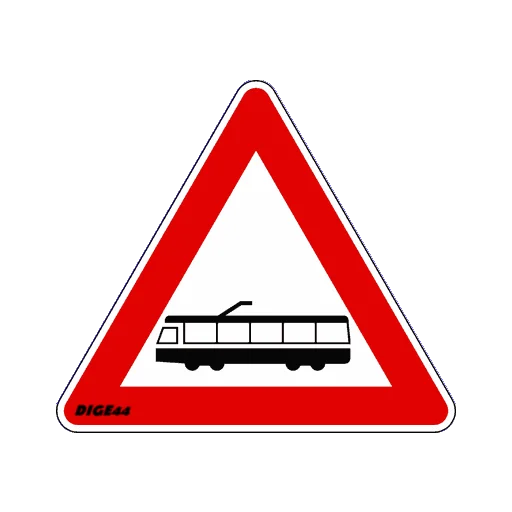 ROAD SIGNS  sticker 🚈