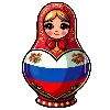 Емодзі телеграм День России