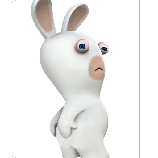 4 Telegram Sticker 🫥 from «Rabbids Invasion» pack