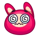 Емодзі Rabbit Emoji 😵‍💫