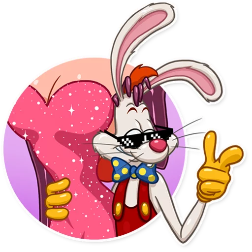 Jessica Rabbit emoji 😎