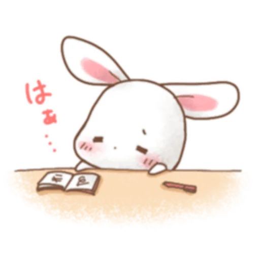 Rabbit & Bear's love Prt. 1 (FULL) [日本] sticker 😴