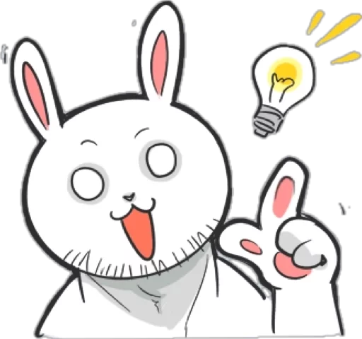 Rabbo the Muscle Rabbit emoji 😀