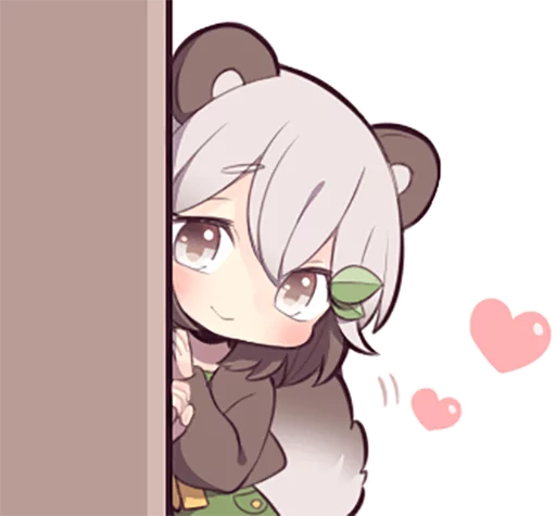 Lovely Raccoon Girl by SR emoji 👀