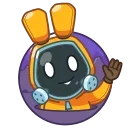 Telegram emoji Rad Bunny