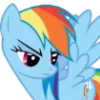 Rainbow Dash MLP emoji 💦