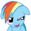 Rainbow Dash MLP emoji 🆗
