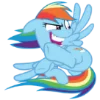 Rainbow Dash MLP emoji 🦷