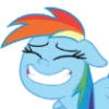 Rainbow Dash MLP emoji 😃