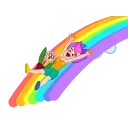 Rainbow Girl stiker 🌈
