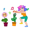 Rainbow Girl emoji 💃