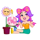 Rainbow Girl emoji 🎂