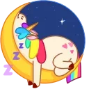 Rainbow Unicorn emoji 😏