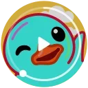Rainbow Utya emoji 👋