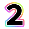 Rainbow emoji 2️⃣
