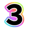 Rainbow emoji 3️⃣