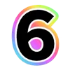 Rainbow emoji 6️⃣