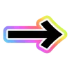 Rainbow emoji ➡️