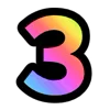 Rainbow 2 emoji 3️⃣