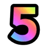 Rainbow 2 emoji 5️⃣