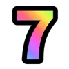 Rainbow 2 emoji 7️⃣