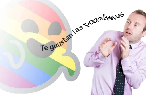 Telegram Sticker «Rainbow ghost» 😉