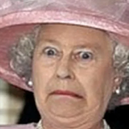 Rainha Elizabeth emoji 😵