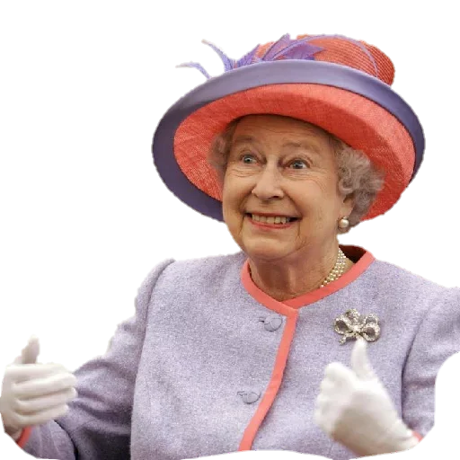 Rainha Elizabeth emoji 🤗