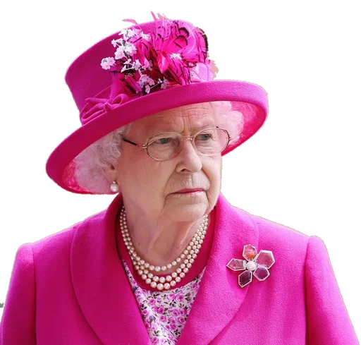 Rainha Elizabeth emoji 😠