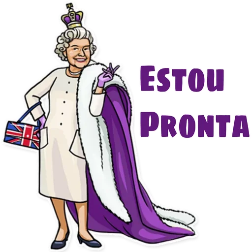 Rainha Elizabeth emoji 👍