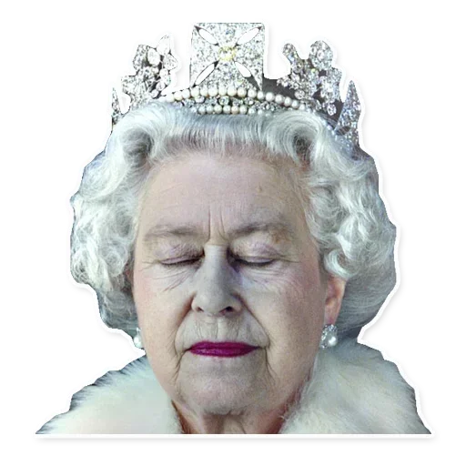 Rainha Elizabeth sticker 😵