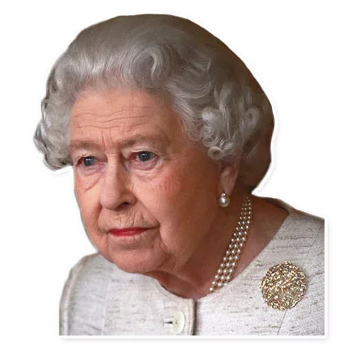 Telegram Sticker «Rainha Elizabeth» 😕