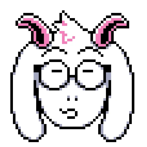 Telegram Sticker «Ralsei i przyjaciele» 🥴