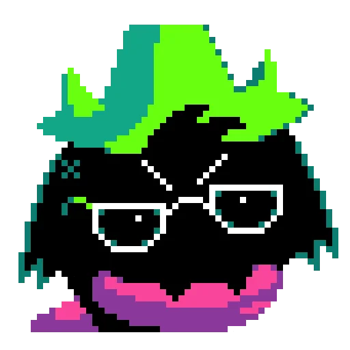 Telegram Sticker «Ralsei i przyjaciele» 😠