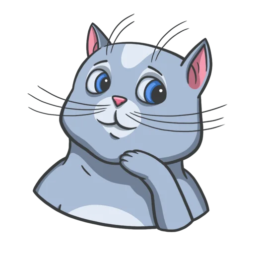 Telegram Sticker «Random funny cats» 😉