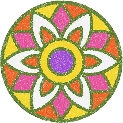 Rangoli ਰੰਗੋਲੀ stiker 🎨
