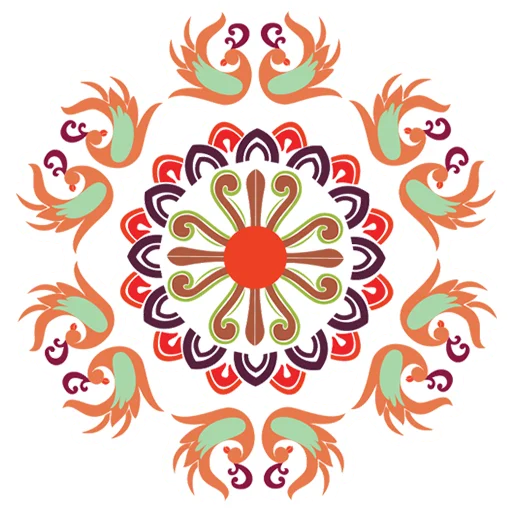 Rangoli ਰੰਗੋਲੀ  sticker 🦆