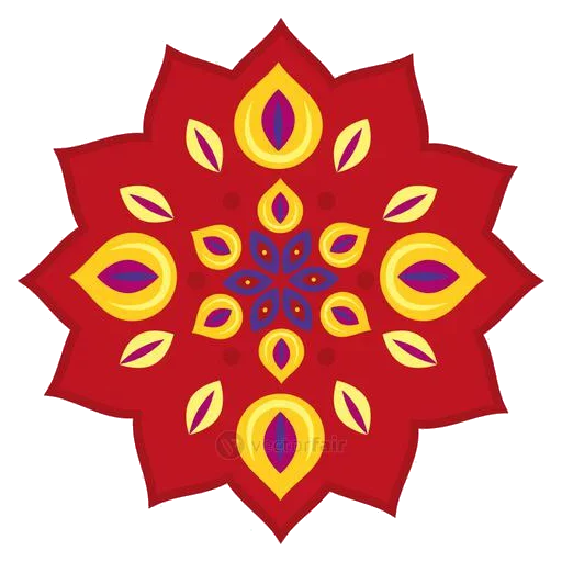 Rangoli (alpona) stiker 🎨