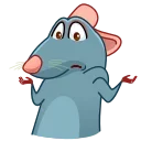 Эмодзи Ratatouille 🤷‍♀