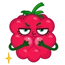 Емодзі Raspberry 😏